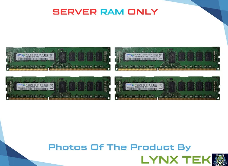 Модуль памяти Samsung 4GB RAM DDR3-1333 2Rx8 PC3L-10600R ECC REGISTERED M393B527