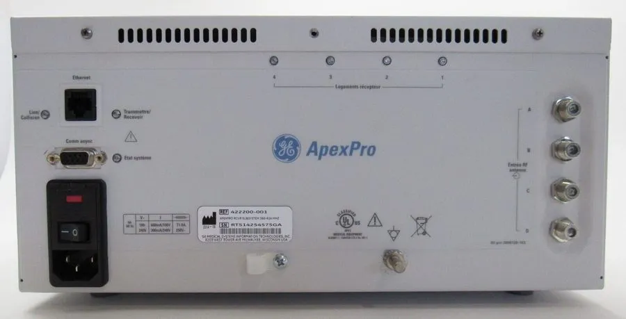 Монитор пациента GE Healthcare ApexPro 422200-001 Receiver Subsystem Monitoring  — фото лота 1