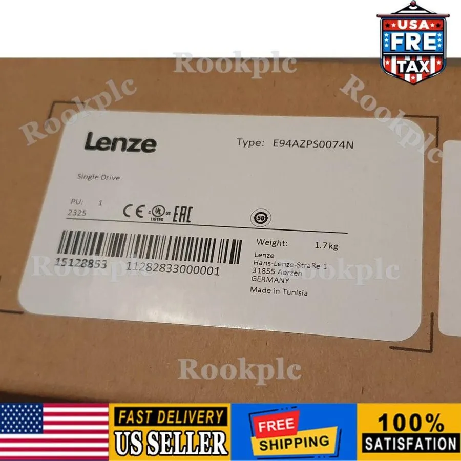Электропривод E94AZPS0074N LENZE E94AZPSOO74N Single Drive