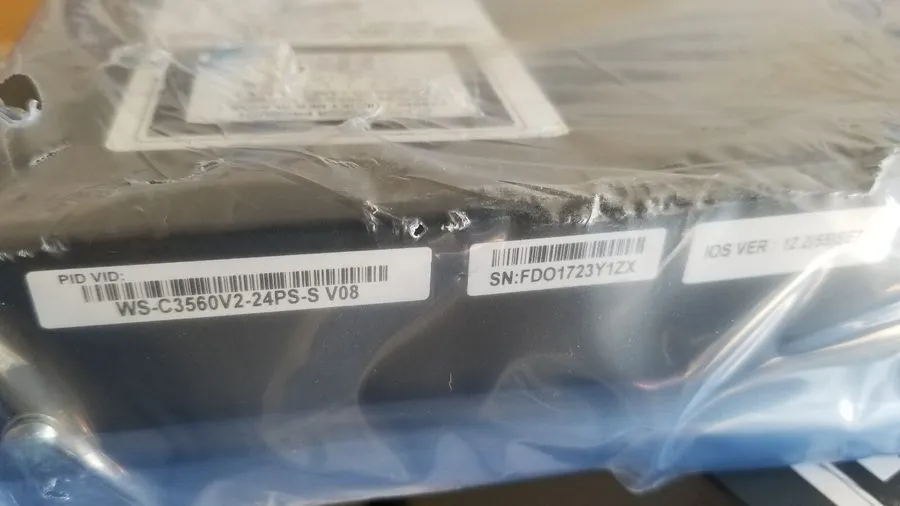 Коммутатор Cisco WS-C3560V2-24PS-S 24x 10/100 PoE