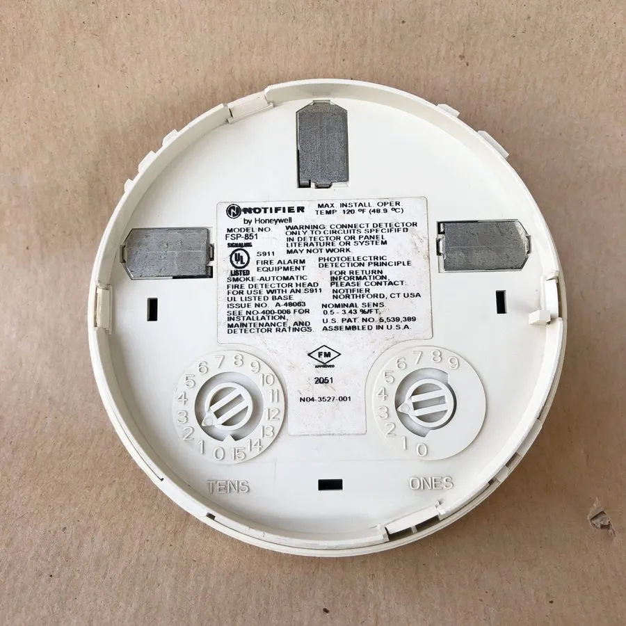 Оборудование пожарной сигнализации Notifier Fire Alarm FSP-851 Addressable Smoke