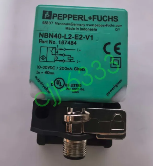 Датчик приближения Pepperl & Fuchs Proximity Sensor NBN40-L2-E2-V1 187484 10-30V