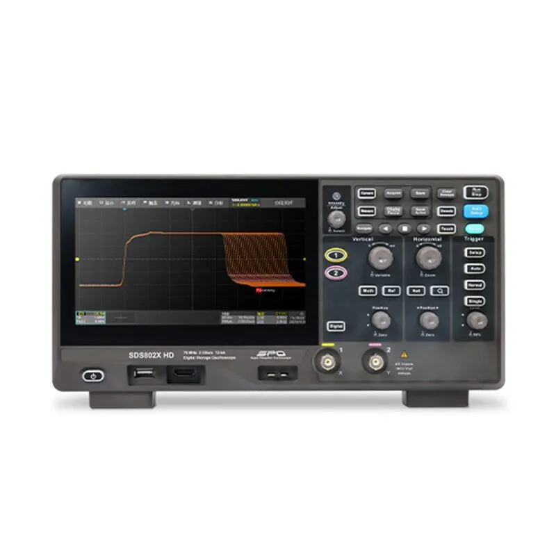 Осциллограф Siglent SDS802X HD 70MHz 2 channels 2GSa/s 12-bit Oscilloscope