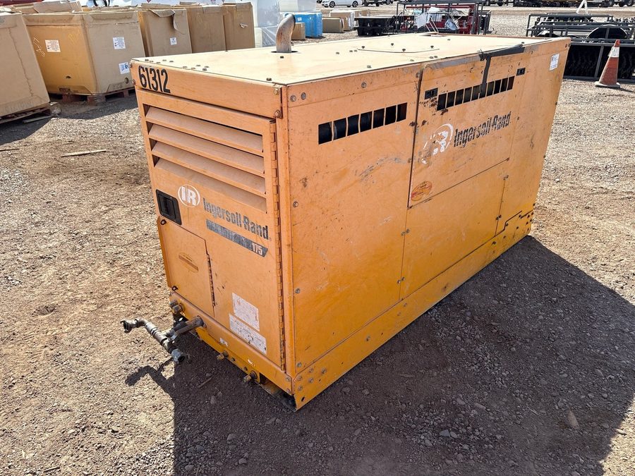 Компрессор 4711- 2005 Ingersoll Rand P175WJDU Skid-Mounted Air Compressor — фото лота 2
