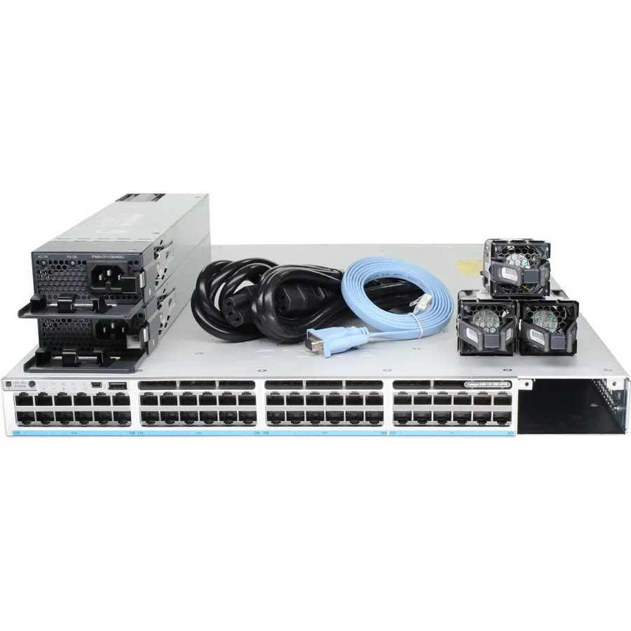 Коммутатор Cisco C9300-48UXM-A 48 Port mGig UPOE (36 Port 2.5G 12 10G)