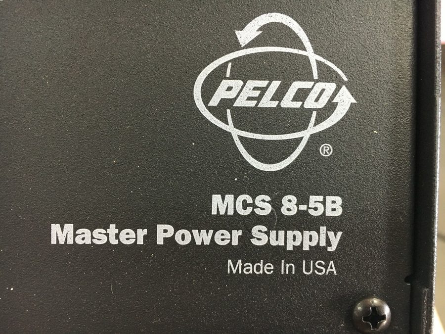 Блок питания Pelco MCS8-5B Master Camera Power Supply 5A 8 Outputs w/ Circuit Br
