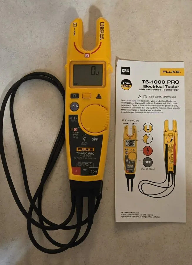 Тестер Fluke T61000PRO/AMER T6-1000 PRO Electrical Tester w/ Clip