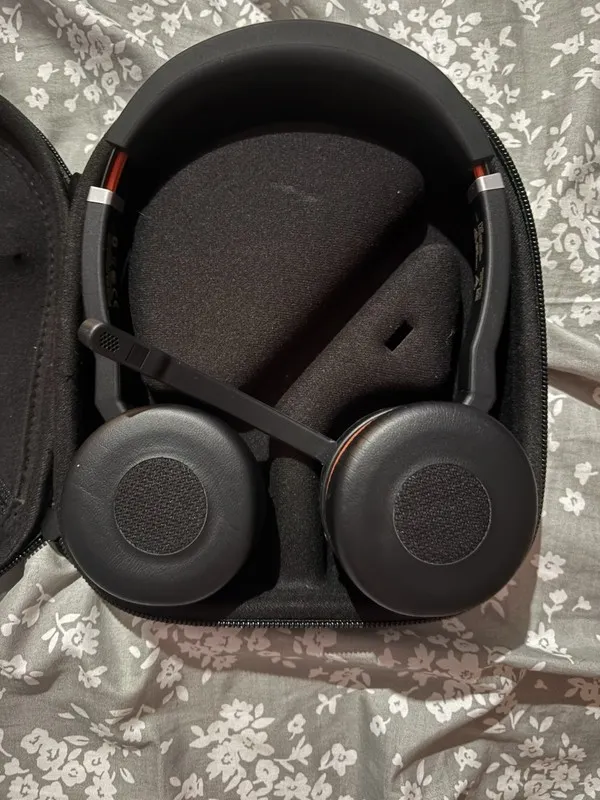 VoIP-шлюз Jabra Evolve 75 HSC040W Wireless Bluetooth Headset ANC W/ Case /Dongle