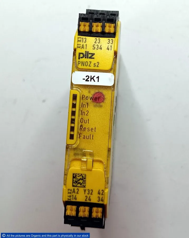 Реле безопасности Pilz 750102 PNOZ s2 C 24VDC 3n/o 1n/c safety relay