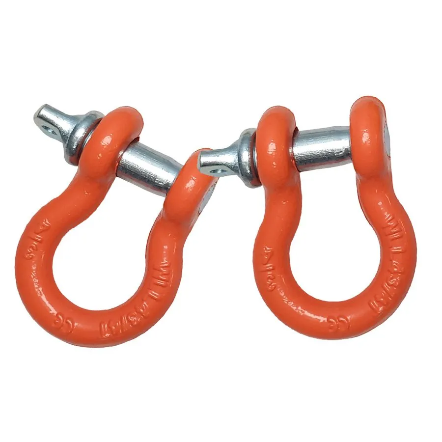 Такелажная скоба MILE MARKER 60-50158 Orange 5/8 Powder Coated Shackle — фото лота 1