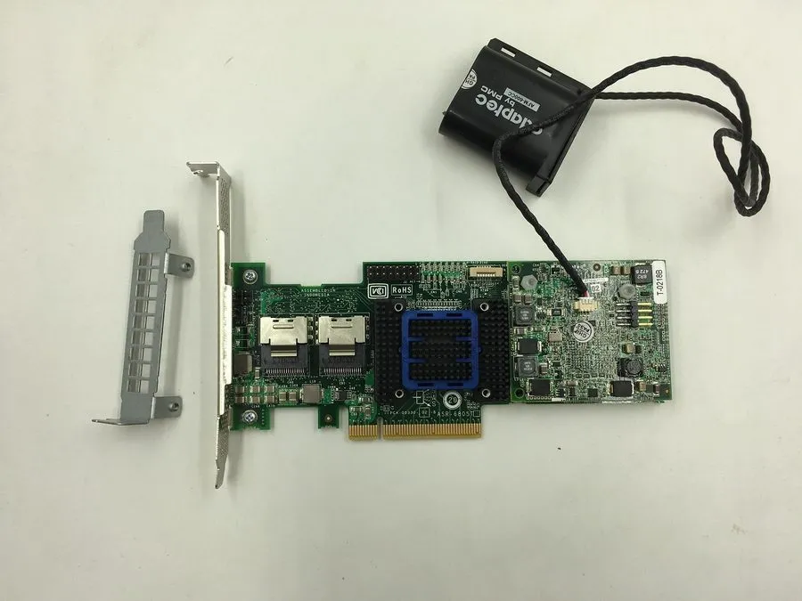 Контроллер Adaptec Raid Controller ASR-6805T 8 Ports PCIE2 x8 512MB + BBU Batter