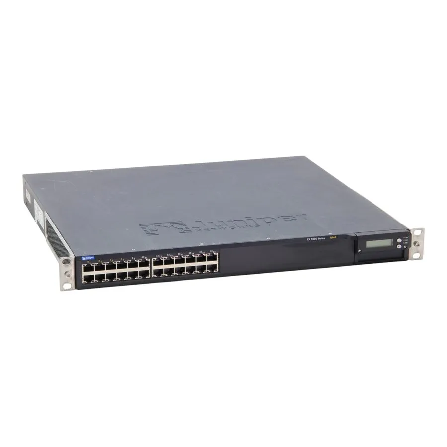 Коммутатор Juniper Networks EX3200-24T 24 Port Gigabit 8 POE 4 SFP Switch