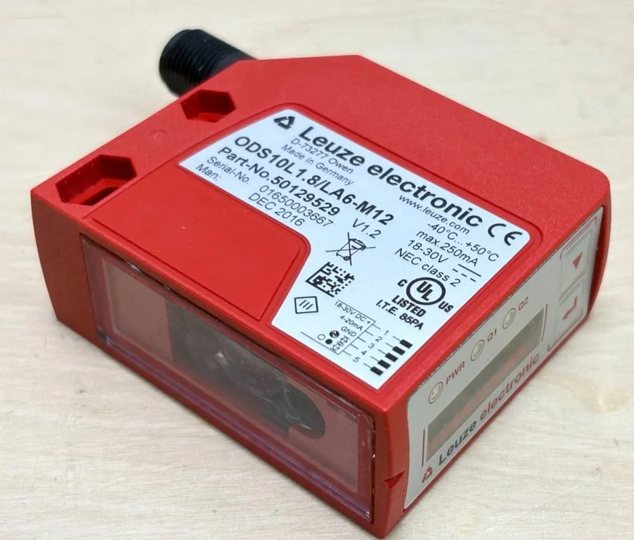 Датчик Leuze ODS10L1.8/LA6-M12 Optical Distance Sensor, 50129529