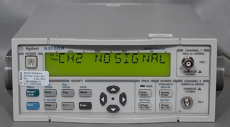 Тестер Agilent 53150A 20 GHz CW Microwave Frequency Counter&lhy