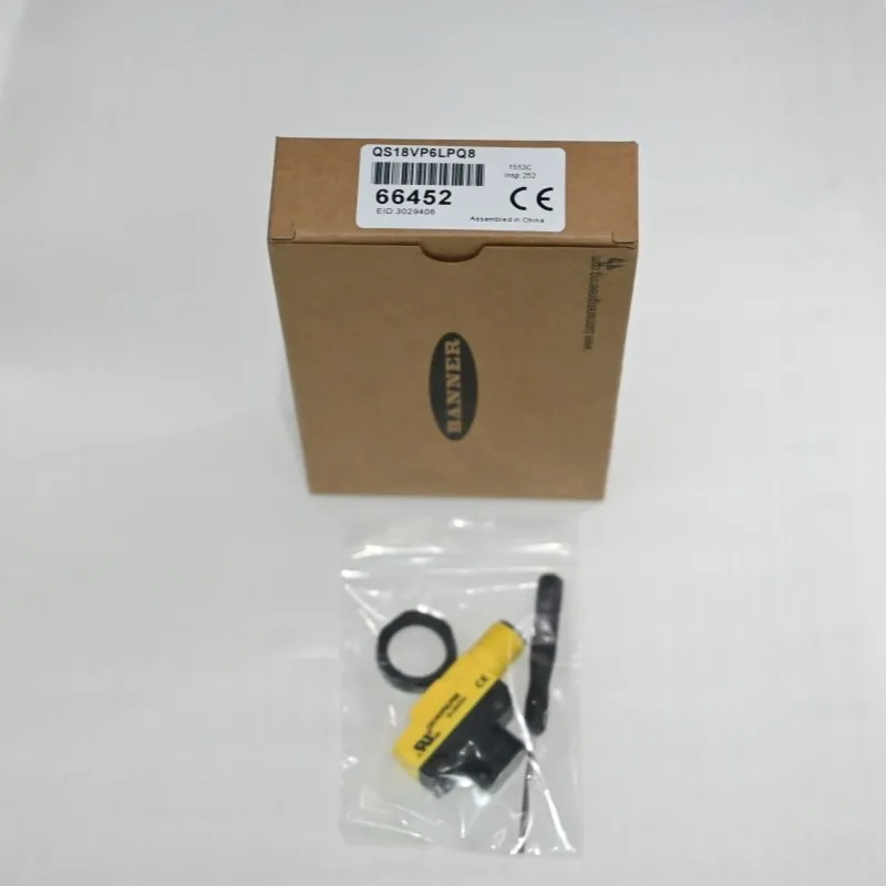 Фотоэлектрический датчик BANNER QS18VP6LPQ8 PHOTOELECTRIC SENSOR SWITCH 10-30VDC