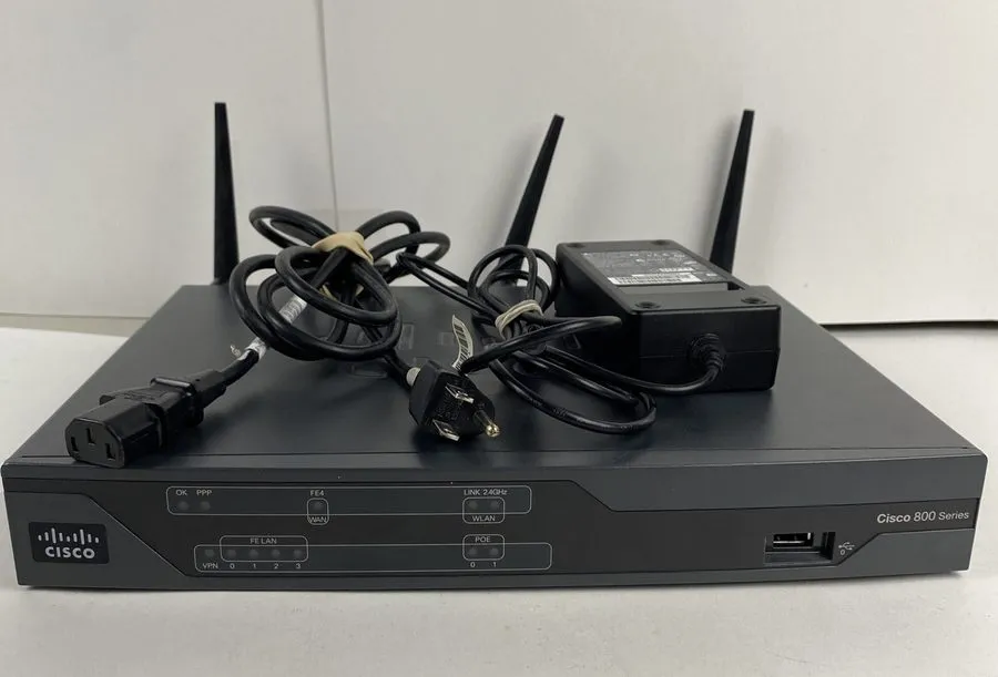 Маршрутизатор Cisco 881W 4-Port 10/100 Wireless N Router (CISCO881W-GN-A-K9)
