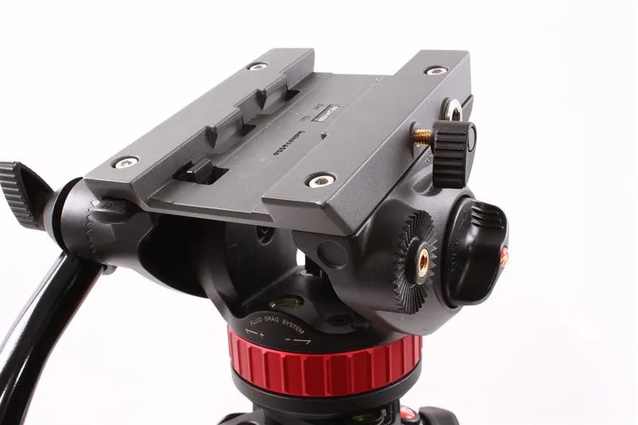Оборудование видеонаблюдения Manfrotto MVH502AH Fluid Video Head with MT055XPRO3