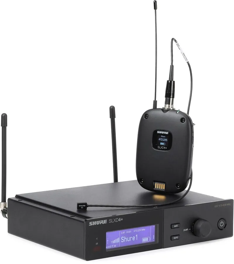 Радиосистема Shure SLXD14+/93 Wireless Lavalier Microphone System Band G57