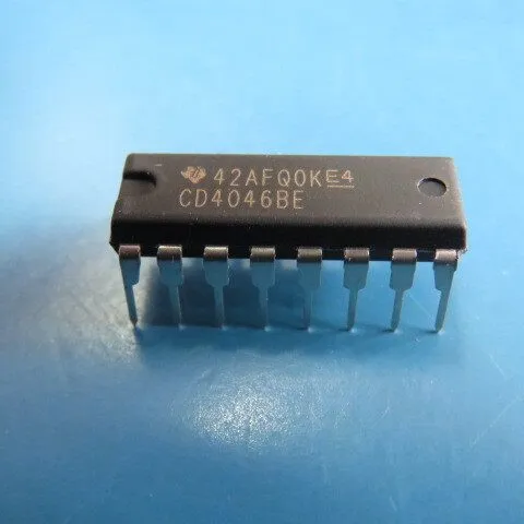 Микросхема TEXAS INSTRUMENTS CD4046BE Qty of 13 per Lot Phase Lock Loop (PLL) IC