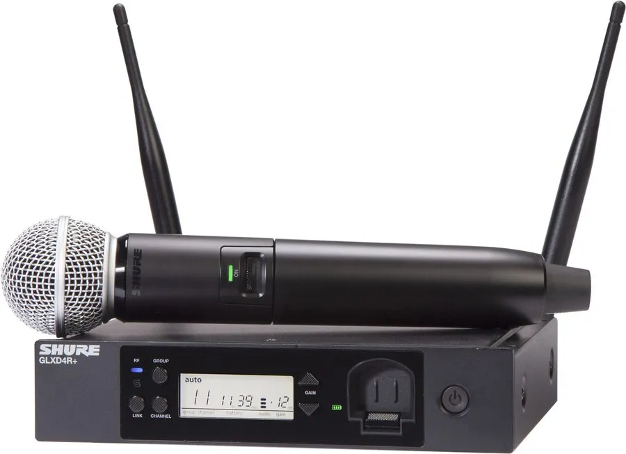 Видеооборудование Shure GLX-D+24R/SM58-Z3 Rack Mount Wireless System w/SM58