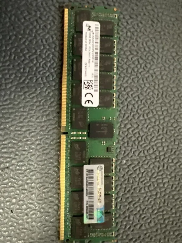 Модуль памяти MICRON DDR4 32GB Server RAM 2400MHz ECC REG PC4-2400T-RBB-11 2Rx4