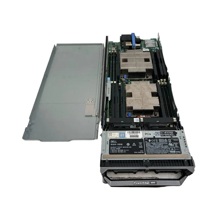 Сервер DELL PowerEdge M640 Blade Server M1000e/VRTX no CPU no DDR4 RAM 2x FCLGA3