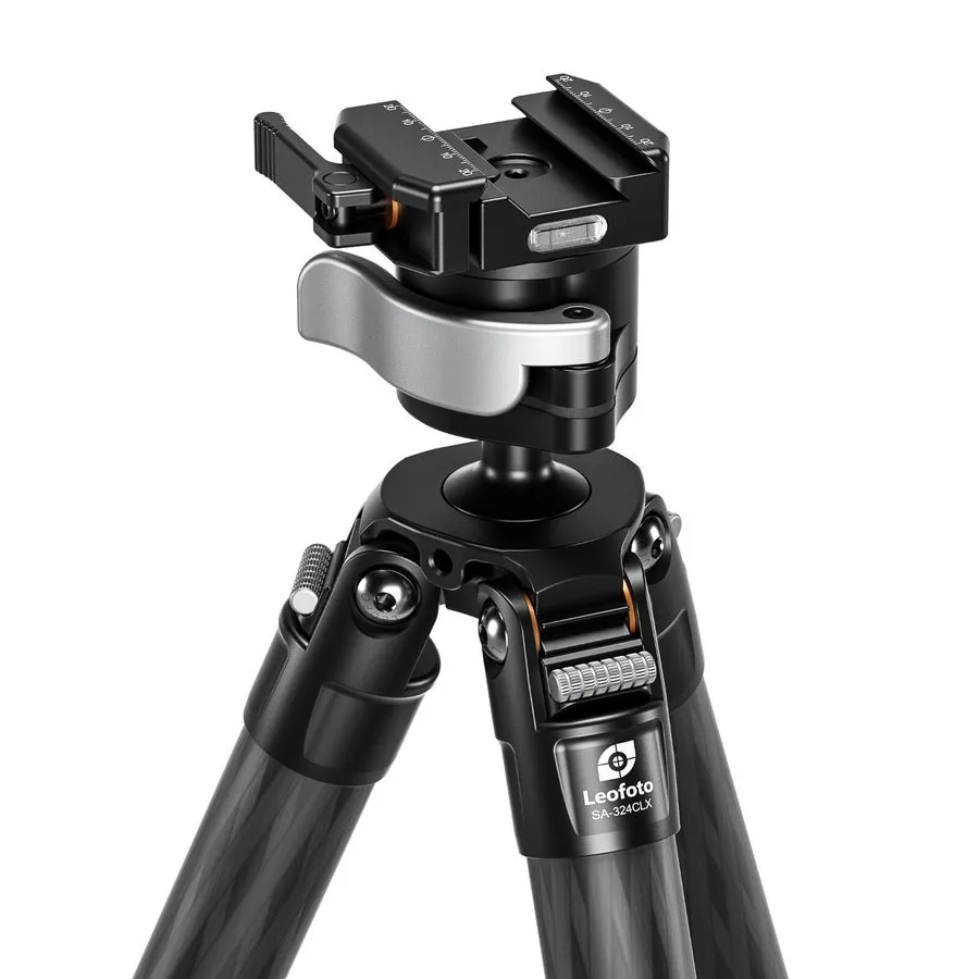 Оборудование видеонаблюдения Leofoto SA-324CLX+MA-40X Arca Clamp Lever-Release T