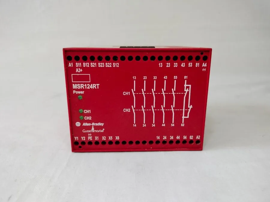 Реле безопасности Allen Bradley 440R-G23110 Ser A MSR124RT 24VAC/24DC Safety Rel
