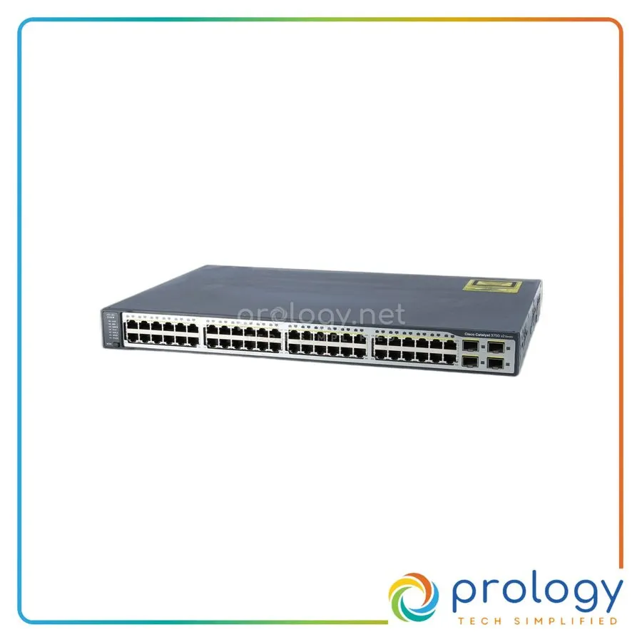 Коммутатор Cisco WS-C3750V2-48TS-S 48-Port Ethernet Network Catalyst