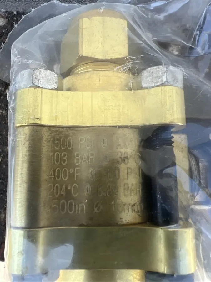 Клапан Swagelok B-63TS10 Brass Ball Valve 1500PSI 5/8” Tube OD — фото лота 2