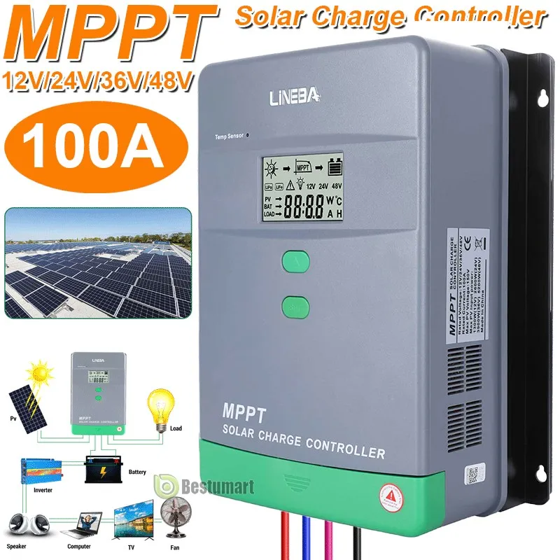 Аккумулятор Epever MPPT Solar Charge Controller 12V/24V/48V AUTO TEP Series Sola