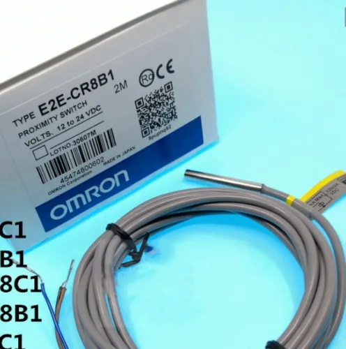 Датчик приближения E2E-CR8B1 Omron Proximity Switch Sensor