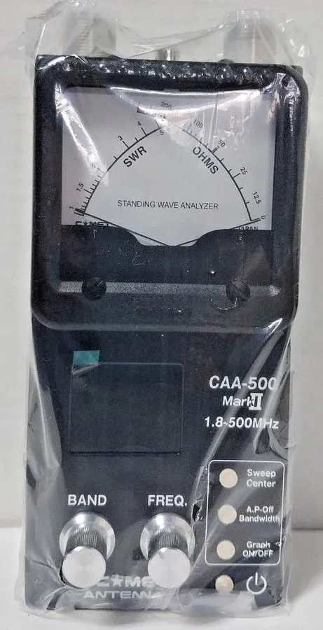 Измерительный инструмент COMET CAA-500 Mark II 1.8-500 MHZ Graphic and Analog An