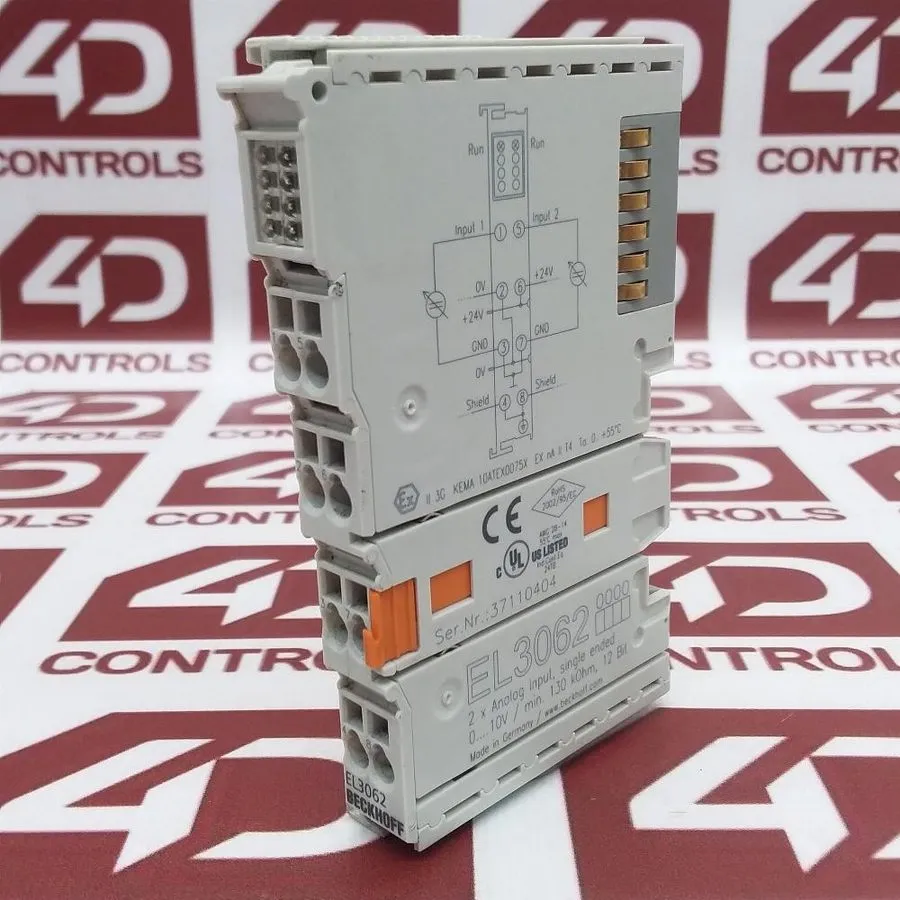 Модуль ввода-вывода Beckhoff EL3062 Analog Input EtherCAT Terminal