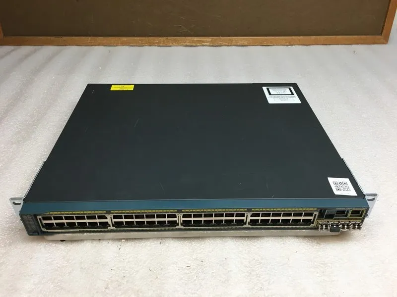 Коммутатор Cisco Catalyst 2960-S 48 port Gigabit Switch PoE+ 370W WS-C2960S-48LP — фото лота 1