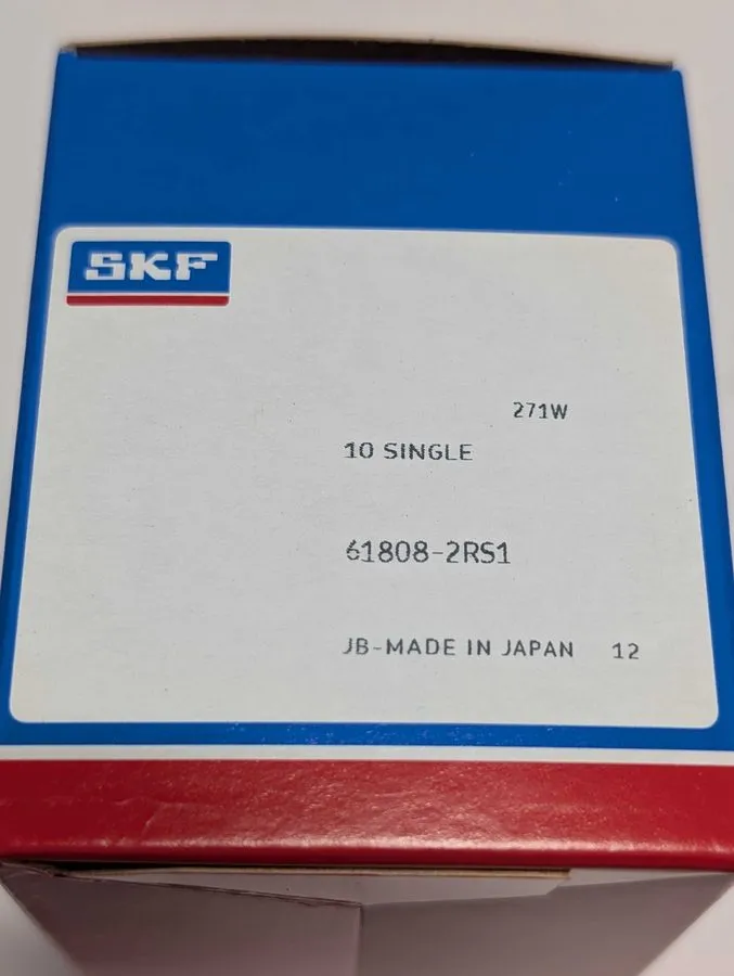 Подшипник 61808-2RS1 SKF Miniature Ball Bearing 40x52x7mm