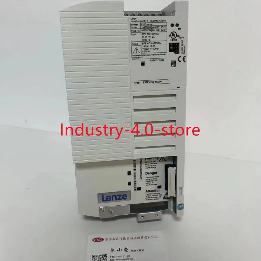Частотный преобразователь LENZE E82EV752K4C200 Inverter Drive E82EV752_4C200