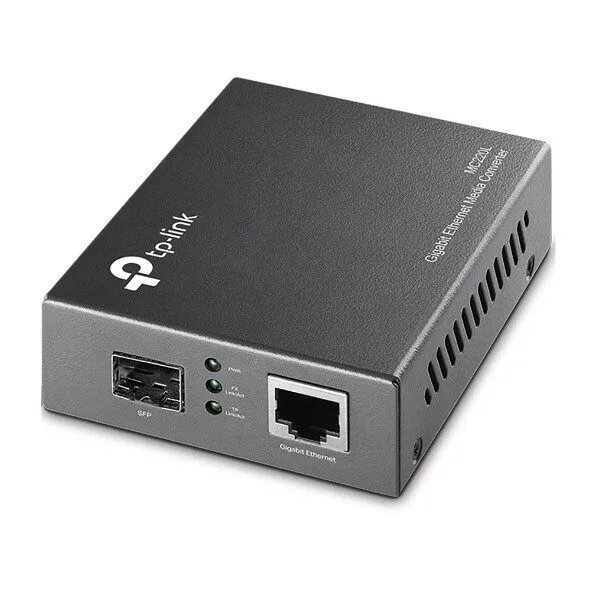 Медиаконвертер TP-Link MC220L Gigabit Ethernet SFP to RJ45 Fiber Media Converter