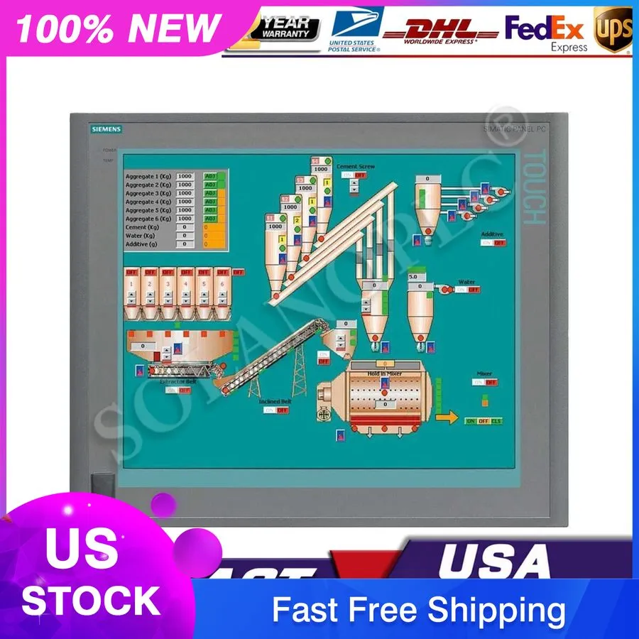 Промышленный компьютер Siemens 6AV7875-0AE10-1AC0 SIMATIC PANEL PC 677B