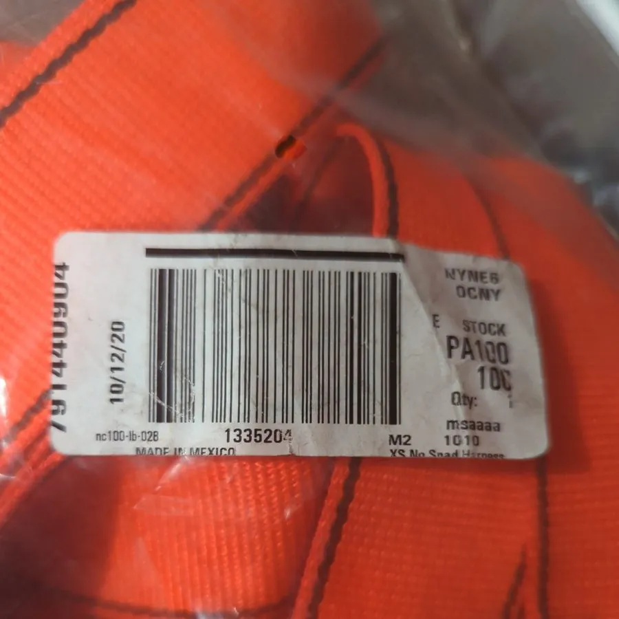 Жгут проводов MSA 1335204 Evotech XS Orange/Black Full-Body Harness
