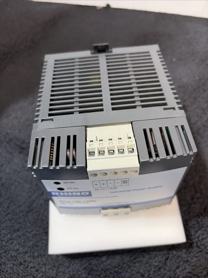 Блок питания RHINO PSP24-120S 24V DC 5A 120W DIN Rail Power Supply 120/240VAC