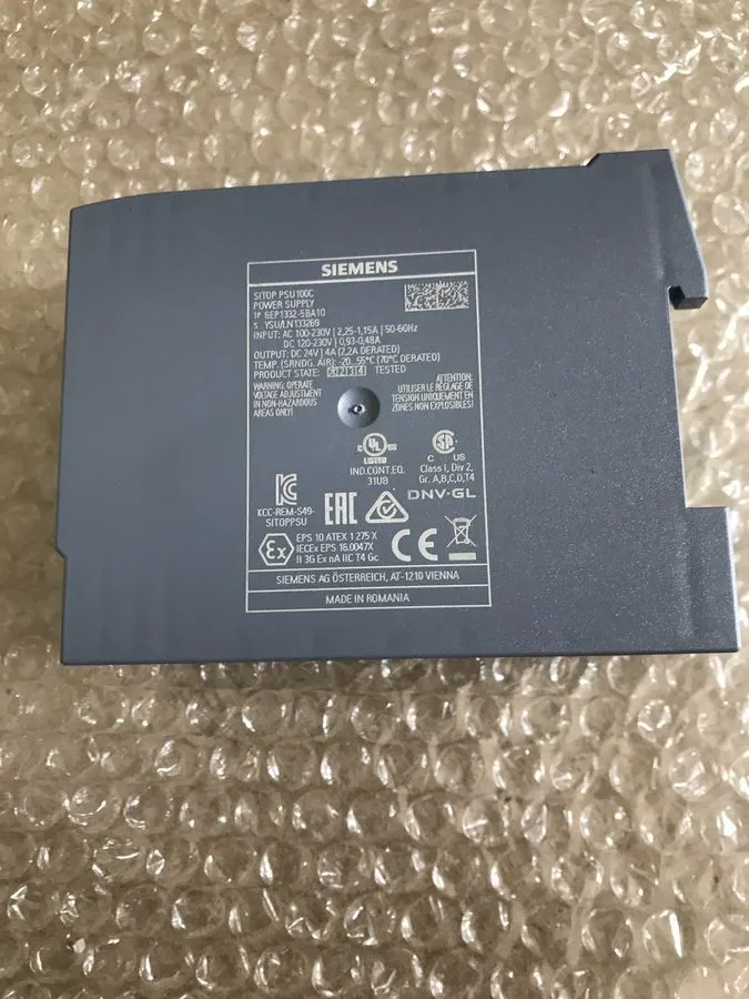Блок питания SIEMENS 6EP1331-5BA10 SITOP 24 VDC 1.3A POWER SUPPLY