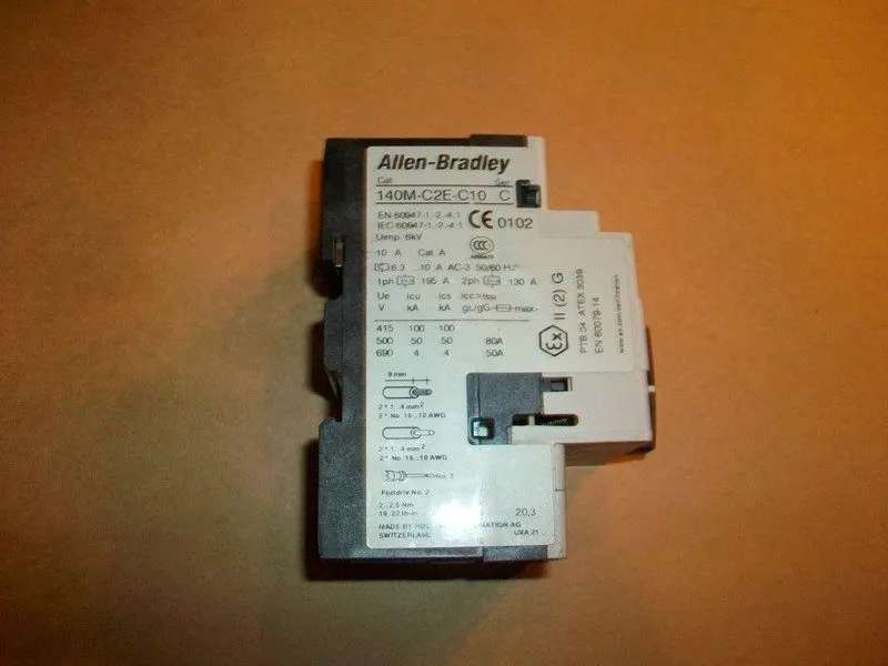 Автоматический выключатель Allen-Bradley 140M-C2E-C10 Motor Protection Circuit B