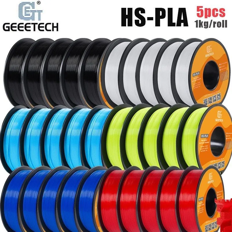 3D-принтер GEEETECH 3D Printer Filament PLA/ABS+/PETG/TPU/Resin 1.75mm 1KG/Roll