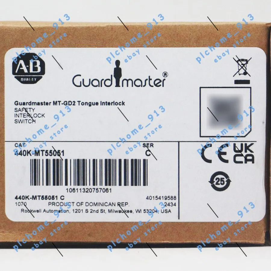 Реле безопасности Allen Bradley 440K-MT55051 Guardmaster MT-GD2 Tongue Interlock