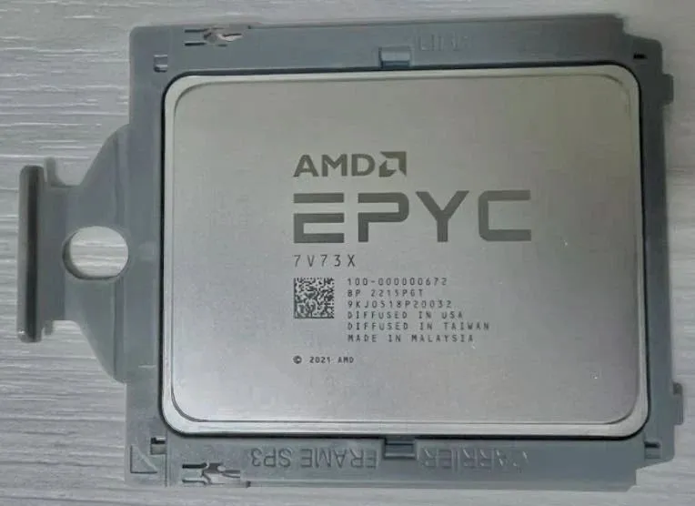 Сервер AMD EPYC 7V73X CPU 64 Core 128 Threads 1.85 GHz 280W Server Processor