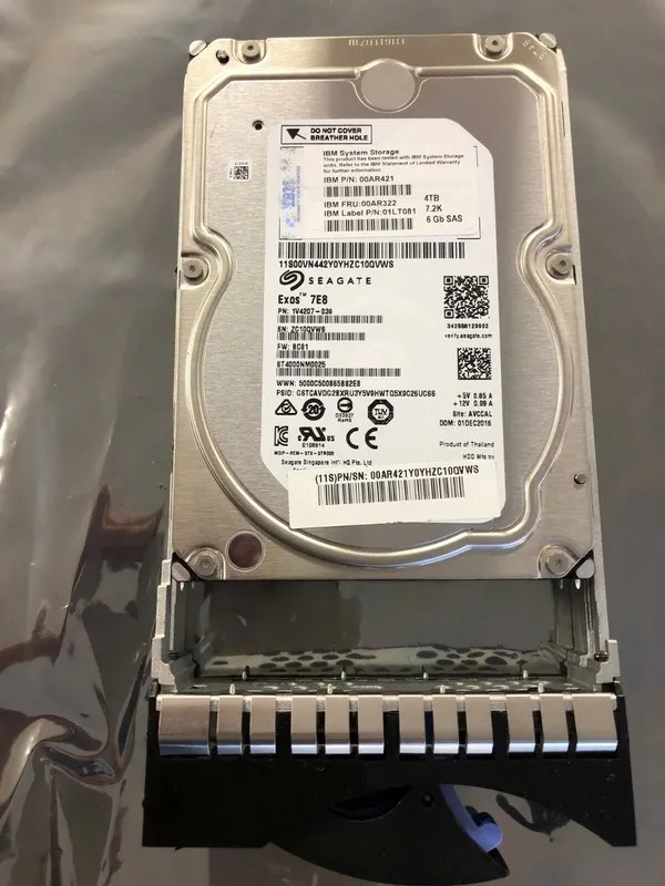 СХД IBM AHD3 4Tb NL SAS Disk V7000 Gen2 00AR322 00AR421 00AR487 00D5317