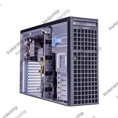 Сервер Supermicro SYS-740GP-TNRT 5 GPU Server 8X3.5" 2x 2200W PSU Support LGA-41