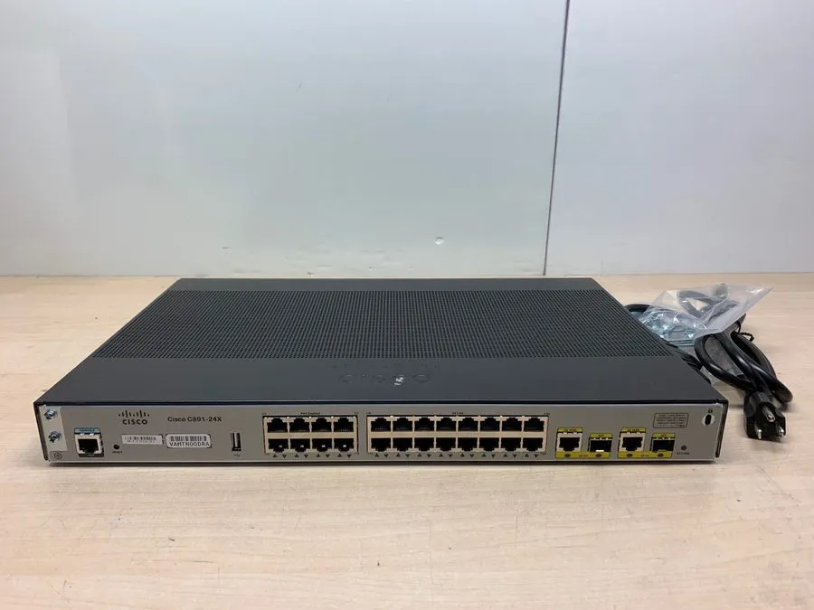 Маршрутизатор Cisco C891-24X/K9 24 Ports Gigabit + SFP Router Managed Switch