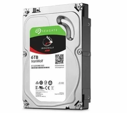 Жёсткий диск Seagate IronWolf Pro ST6000NE000 6TB 3.5" SATA 7200 RPM NAS 256MB H